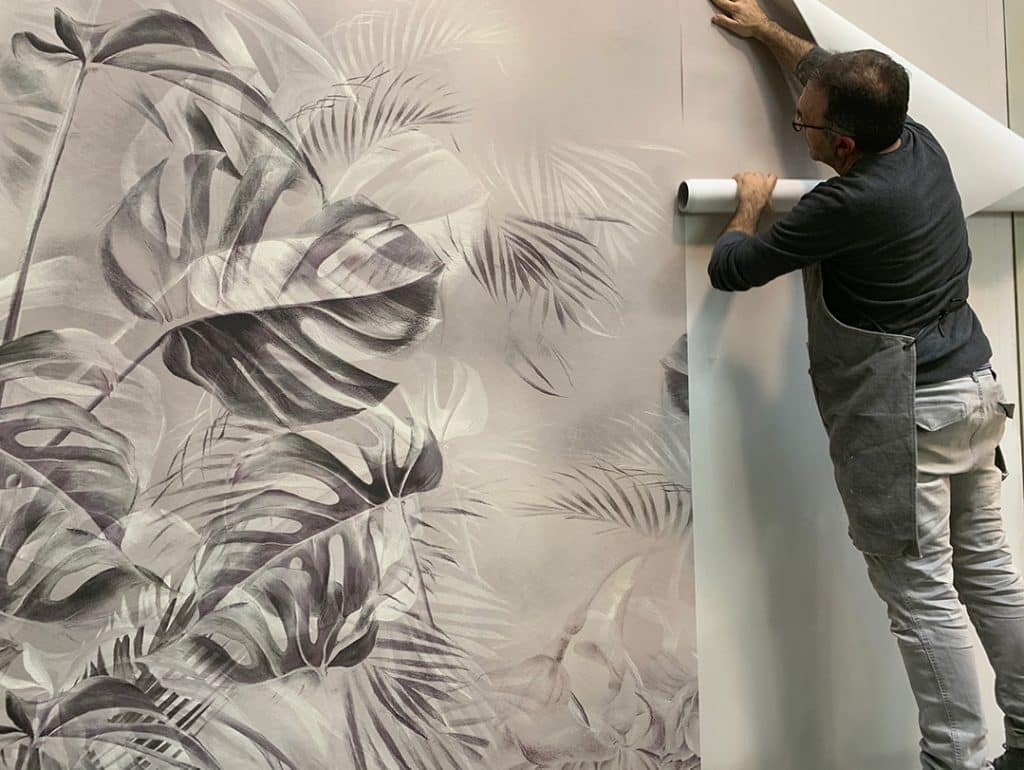 carta da parati colorificio fc forma colore